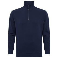 Mikina North Denim 1/3 Zip