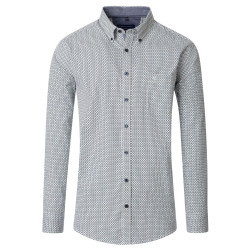 Košile Casamoda Petrol Pattern