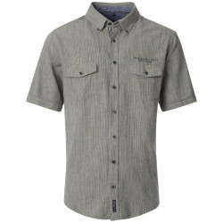 Košile Casamoda Green Linen