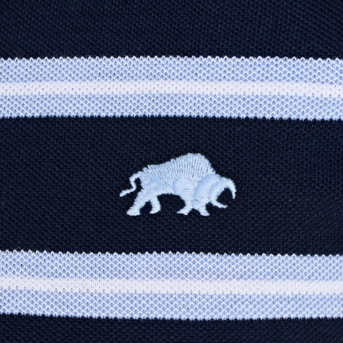 detail Polo Triko Raging Bull Triple Birdseye