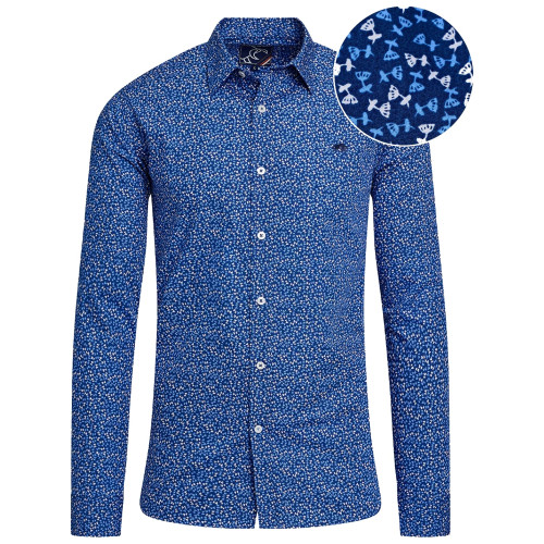 detail Košile Raging Bull Flower Bud Cotton