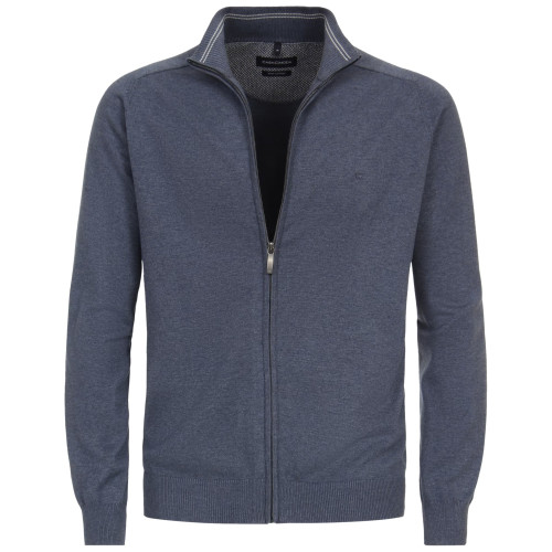 detail Svetr Casamoda Zipper Cardigan