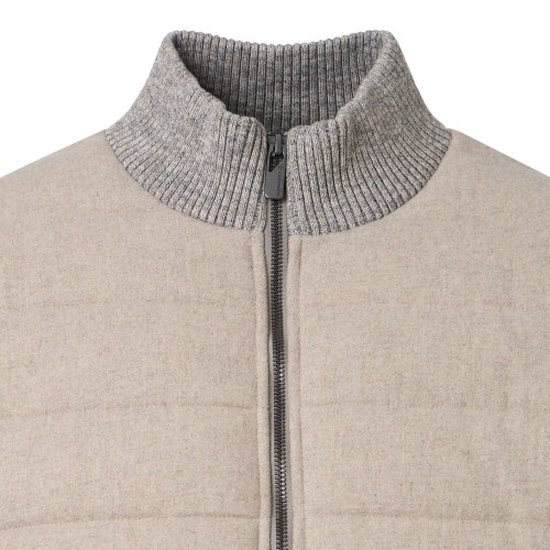 detail Bunda Casamoda Wool Knitted
